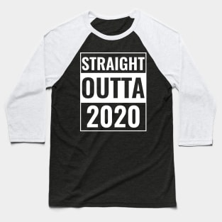 Straight Outta My bed Funny Quarantine Baseball T-Shirt